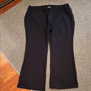 Woman Within Black Leggings